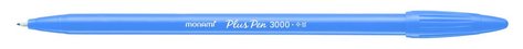 Popisova Monami Plus Pen 3000 BLUE CELESTE