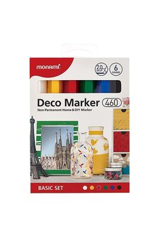 Popisovae Monami Deco Marker 460 BASIC set, hrot 2 mm