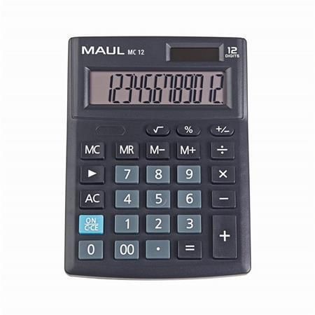 Stoln kalkulaka MC 12  ern MAUL 7265890