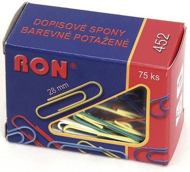 Spony 452 dopisn barevn RON
