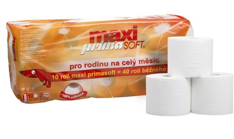 Toaletní papír Prima soft Maxi 10
