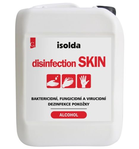 ISOLDA disinfection SKIN kanystr 5l dezinfekce bezoplachová na ruce