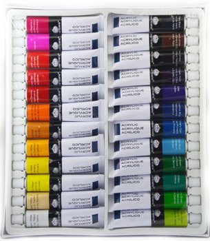 Akrylov barvy ROYAL and LANGNICKEL 24 barevnch odstn  12 ml