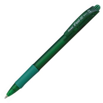 Kulikov pero Pentel BX417 zelen