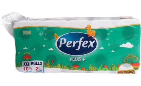 Toaletn papr Perfex+ 2-vrstv 10ks