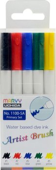 Marvy Uchida Artist Brush 1100-5A set PRIMARY