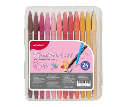 Popisovače MONAMI Plus Pen 3000 sada 24 barev