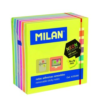 Samolepic kostka neon 76x76mm Milan