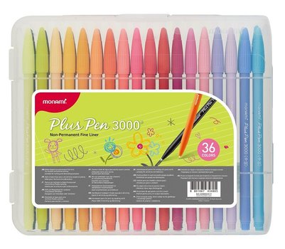 Popisovače MONAMI Plus Pen 3000 sada 36 barev