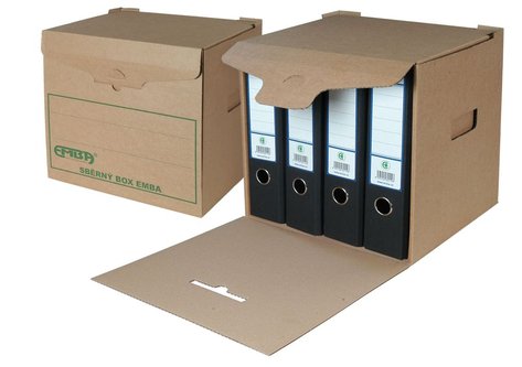 Sběrný box H/H zelený tisk