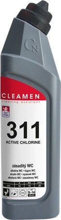 Cleamen 311 CORMEN zásaditý WC, 750 ml