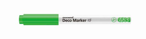 Popisova Monami Deco Marker 463 XF fluo green, 0,7 mm