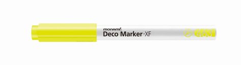 Popisovač Monami Deco Marker 463 XF fluo yellow, 0,7 mm