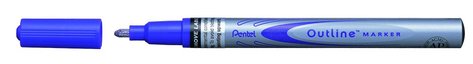 Pent.MSP60-ZV outline marker stbrnofialov