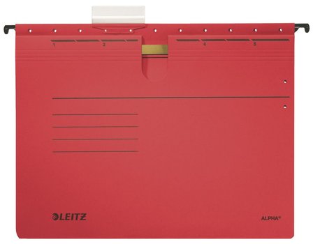 Závěsné desky Leitz Alpha s rychlovazačem