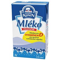 Mléko polotučné