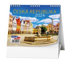 Stolní kalendář IDEÁL Česká republika 2024
