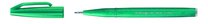 Popisova Pentel touch SES15-D3X turquoise green, Brush Sign Pen