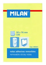Samolepicí bloček žlutý 50x76mm Milan