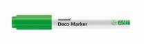 Popisovač Monami Deco Marker 460 fluo green, hrot 2 mm