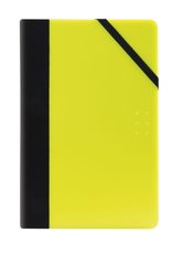 Notes Milan fluorescenční žlutý linkovaný 14x21cm