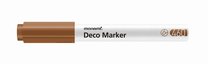 Popisova Monami Deco Marker 460 metallic brown, hrot 2 mm