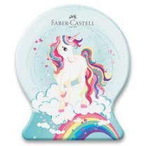 Faber Castell Unicorn fixy 33 odstn v plechov krabice snhov koule Unicorn