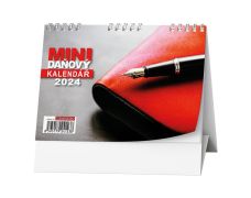 Stolní kalendář Mini daňový RED 2024