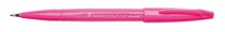 Popisovač Pentel touch SES15-P růžový, Brush Sign Pen