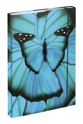 BAAGL Box na seity A4 Butterfly modr motl