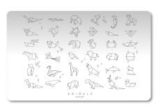 Origami animals Podloka na stl PP 60x44cm