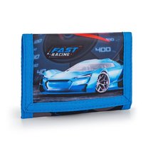 Auto modré Dětská peněženka