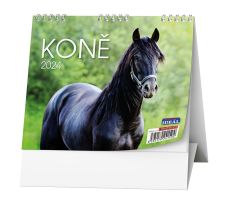 Stolní kalendář IDEÁL Koně 2024