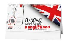 Stolní kalendář Plánovací daňový s angličtinou 2024