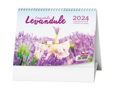 Stolní kalendář Levandule 2024