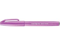 Popisovač Pentel touch SES15-P2X pink purple, Brush Sign Pen