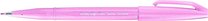 Popisovač Pentel touch SES15-P3X pale pink, Brush Sign Pen