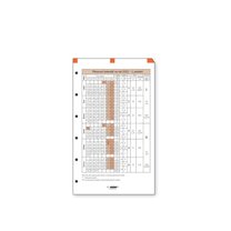 ADK plánovací kalendář A7, 1 list