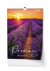 Nástěnný kalendář Provence A3 2024