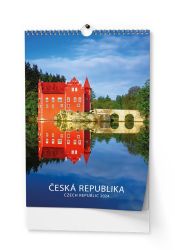 Nástěnný kalendář Česká republika A3 2024