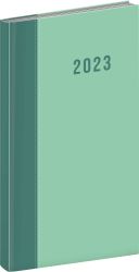 Kapesní diář Cambio 2023 zelený 9×15,5cm