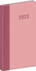 Kapesní diář Cambio 2023 růžový 9×15,5cm