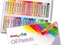 Pentel olejové pastely v sadě 36 odstínů, Pentel PHN4-36
