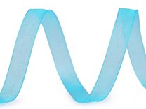 Monofilová stuha šíře 10 mm modrá azurová 10 m