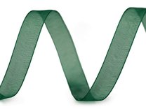 Monofilová stuha šíře 10 mm zelená 10 m